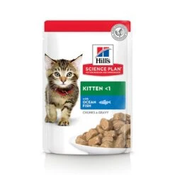 Hill's Science Plan Kitten Pouches Turkey (12 X 85g) -Hill's Science Plan Store 102009 pla hill s science plan kitten seefisch hs 02 6 3