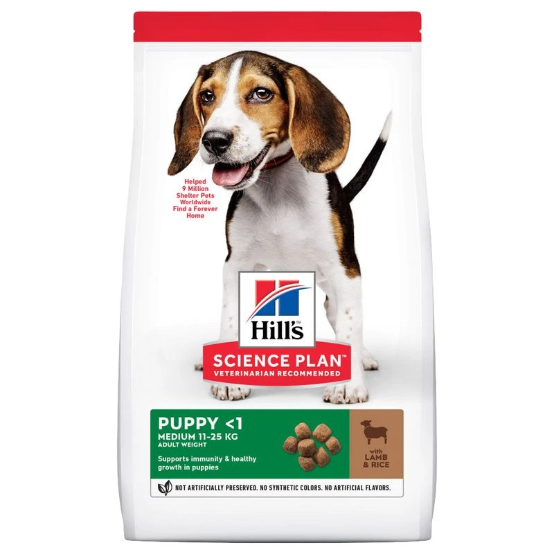 Hill's Science Plan Puppy <1 Medium With Lamb & Rice 14kg - Image 6