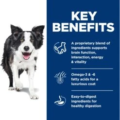 Hill's Science Diet Adult 7+ Senior Vitality Chicken Recipe Dry Dog Food -Hill's Science Plan Store 109487 PT3. AC SS1800 V1597968987