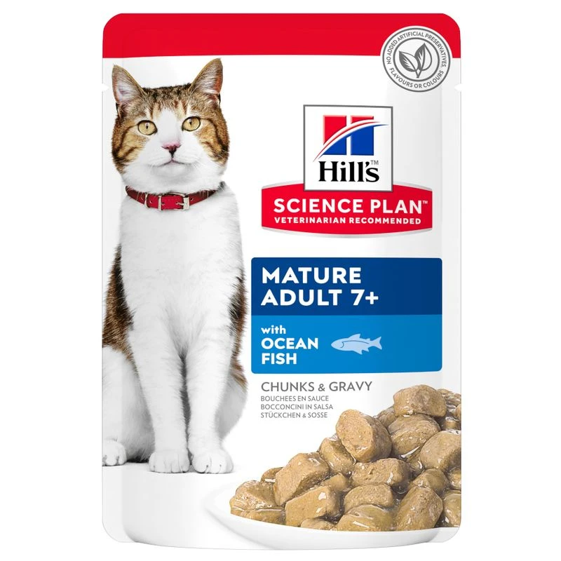 Hill's Science Plan Mature Adult Pouches Chicken (12 X 85g) 7 Hill's Science Plan Mature Adult Pouches Chicken (12 X 85g) - Image 5