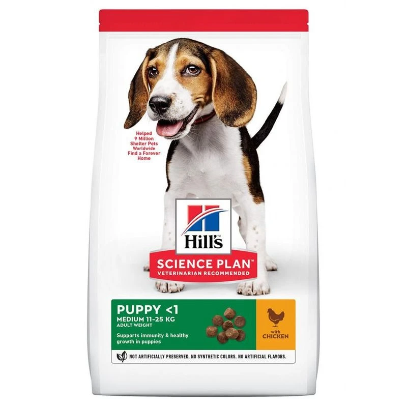 Hill's Science Plan Hill’s Science Plan Puppy <1 Medium With Chicken Economy Pack: 2 X 14kg 3 Hill's Science Plan Hill’s Science Plan Puppy <1 Medium With Chicken Economy Pack: 2 X 14kg