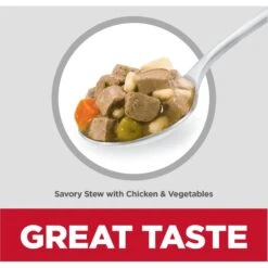 Hill's Science Diet Adult Small Mini Savory Stew Chicken & Vegetable Wet Dog Food Trays 16 Hill's Science Diet Adult Small Mini Savory Stew Chicken & Vegetable Wet Dog Food Trays -Hill's Science Plan Store 133606 PT5. AC SS1800 V1692734196