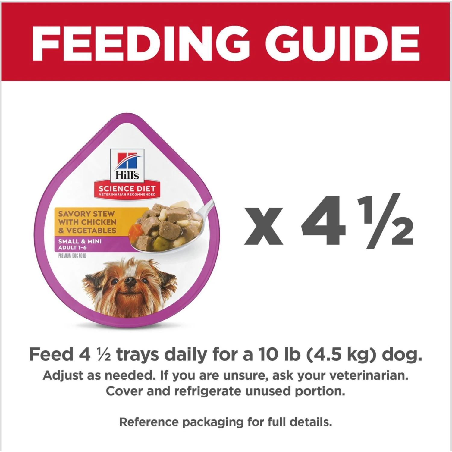 Hill's Science Diet Adult Small Mini Savory Stew Chicken & Vegetable Wet Dog Food Trays 10 Hill's Science Diet Adult Small Mini Savory Stew Chicken & Vegetable Wet Dog Food Trays - Image 8