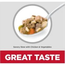Hill's Science Diet Adult 7+ Small & Mini Savory Chicken & Vegetable Stew Dog Food Trays 14 Hill's Science Diet Adult 7+ Small & Mini Savory Chicken & Vegetable Stew Dog Food Trays -Hill's Science Plan Store 133610 PT3. AC SS1800 V1692734919