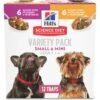 Hill's Science Diet Adult Small Paws Chicken & Vegetables & Beef & Vegetables Variety Pack Wet Dog Food Trays -Hill's Science Plan Store 140080 MAIN. AC SS1800 V1692727423
