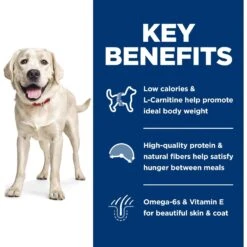 Hill's Science Diet Adult Large Breed Light With Chicken Meal & Barley Dry Dog Food -Hill's Science Plan Store 157806 PT4. AC SS1800 V1605838322