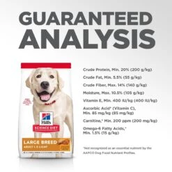 Hill's Science Diet Adult Large Breed Light With Chicken Meal & Barley Dry Dog Food -Hill's Science Plan Store 157806 PT8. AC SS1800 V1605841317
