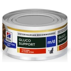 Hill's Prescription Diet M/d GlucoSupport Chicken & Liver Stew Canned Cat Food