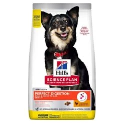 Hill's Science Plan Adult 1+ Perfect Digestion Small & Mini With Chicken Economy Pack: 2 X 6kg -Hill's Science Plan Store 181002 605133 pla hills science plan adult perfect digestion small mini breed hs 01 1 3