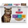 Hill's Science Diet Adult Sensitive Stomach & Skin Tuna & Vegetable & Chicken & Vegetable Variety Pack Canned Cat Food -Hill's Science Plan Store 181109 MAIN. AC SS1800 V1595606168
