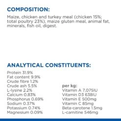 Hill's Science Plan Adult Sterilised Chicken 7kg 19 Hill's Science Plan Adult Sterilised Chicken 7kg -Hill's Science Plan Store 1 607271 3 6 6