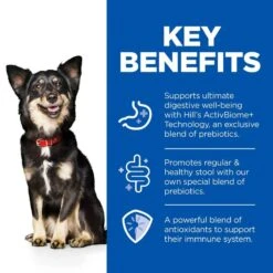 Hill's Science Plan Adult 1+ Perfect Digestion Small & Mini Mousse Turkey (12 X 200g) -Hill's Science Plan Store 1 atf 608360 key benefits 8 1