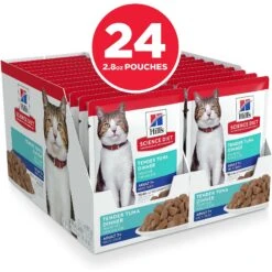 Hill's Science Diet Adult 7+ Tender Tuna Recipe Cat Food, 2.8-oz Pouch, Case Of 24 13 Hill's Science Diet Adult 7+ Tender Tuna Recipe Cat Food, 2.8-oz Pouch, Case Of 24 -Hill's Science Plan Store 218073 PT2. AC SS1800 V1581441181