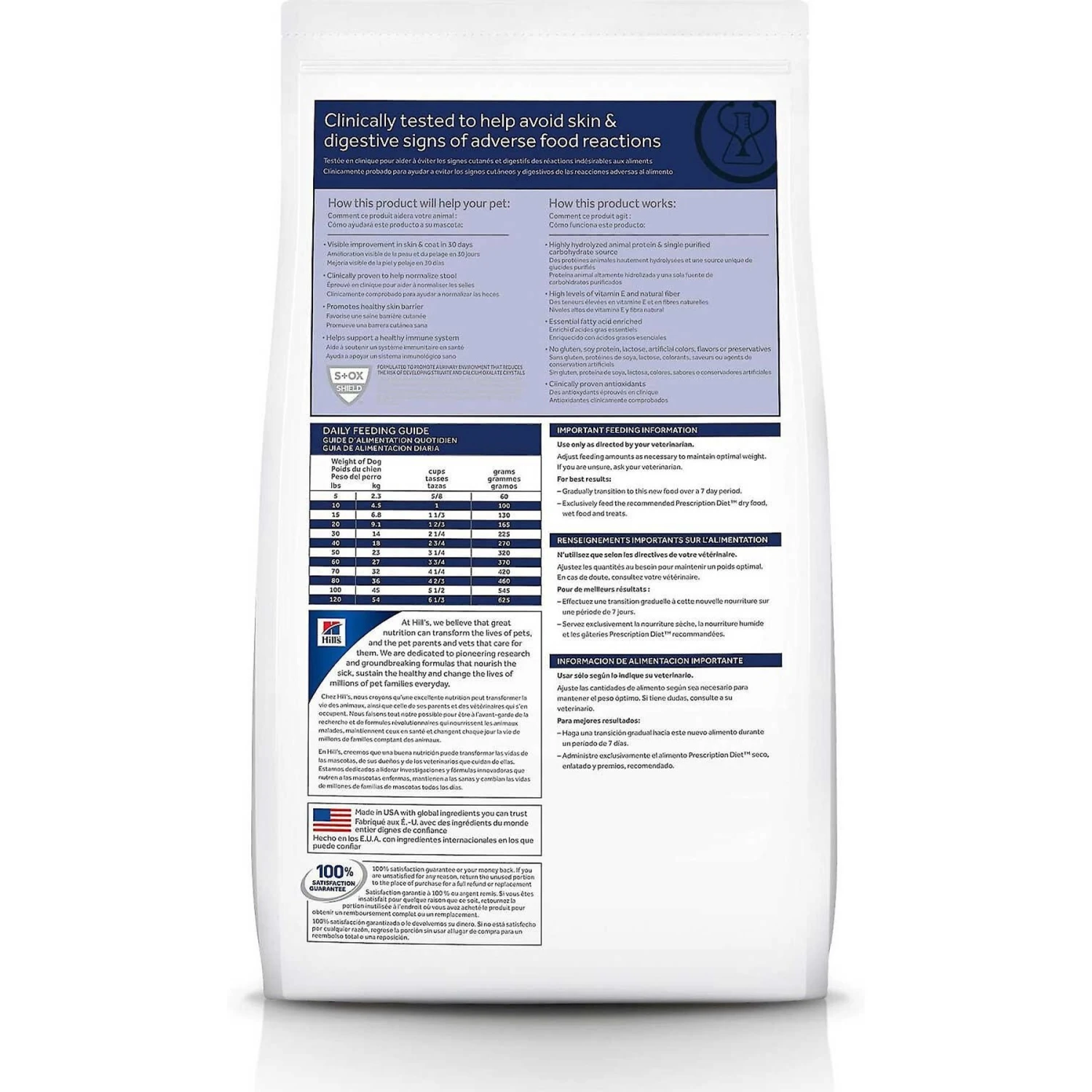 Hill's Prescription Diet Z/d Skin/Food Sensitivities Original Flavor Dry Dog Food & Hill's Prescription Diet Hypo Crunchy Dog Treats 5 Hill's Prescription Diet Z/d Skin/Food Sensitivities Original Flavor Dry Dog Food & Hill's Prescription Diet Hypo Crunchy Dog Treats - Image 3