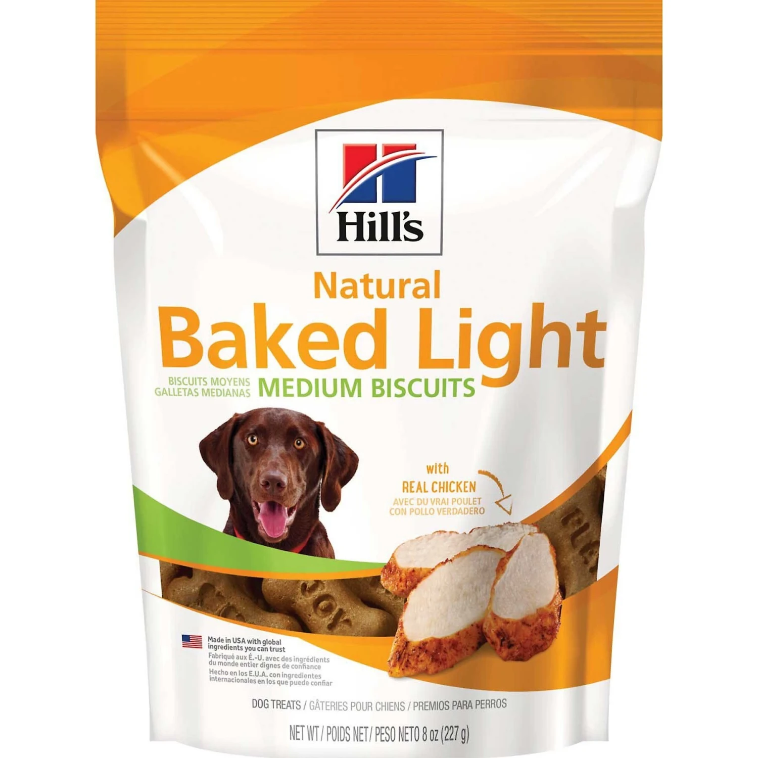 Hill's Science Diet Adult Large Breed Light With Chicken Meal & Barley Dry Dog Food & Hill's Natural Baked Light Biscuits With Real Chicken Dog Treats, Medium 7 Hill's Science Diet Adult Large Breed Light With Chicken Meal & Barley Dry Dog Food & Hill's Natural Baked Light Biscuits With Real Chicken Dog Treats, Medium - Image 5