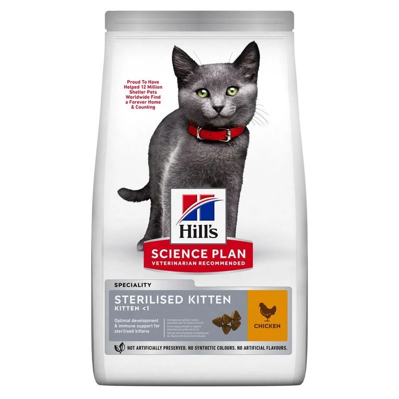 Hill's Science Plan Hill’s Science Plan Sterilised Kitten Chicken Economy Pack: 2 X 10kg