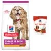 Hill's Science Diet Adult 11+ Small & Mini Chicken Meal, Barley & Brown Rice Recipe Dry Dog Food & Hill's Natural Soft Savories With Peanut Butter & Banana Dog Treats -Hill's Science Plan Store 298082 MAIN. AC SS1800 V1692826260