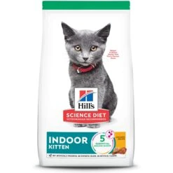 Hill's Science Diet Kitten Healthy Cuisine Tender Chicken & Rice Medley Canned Cat Food & Hill's Science Diet Indoor Kitten Dry Cat Food -Hill's Science Plan Store 298098 PT4. AC SS1800 V1693256185