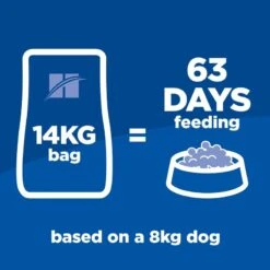 Hill's Science Plan Puppy <1 Medium With Lamb & Rice 2.5kg -Hill's Science Plan Store 2 thumbnail value per bag dog 63d 14kg 1 4