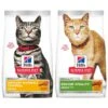 Hill's Science Diet Adult 7+ Senior Vitality Chicken Recipe Dry Cat Food & Hill's Science Diet Adult Urinary Hairball Control Dry Cat Food -Hill's Science Plan Store 338687 MAIN. AC SS1800 V1693256184