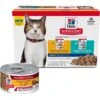 Hill's Science Diet Adult Healthy Cuisine Roasted Chicken & Rice Medley Canned Cat Food & Hill's Science Diet Adult 7+ Tender Dinner Variety Pack Cat Food, 2.8-oz Pouch, Case Of 12 -Hill's Science Plan Store 353411 MAIN. AC SS1800 V1639541198
