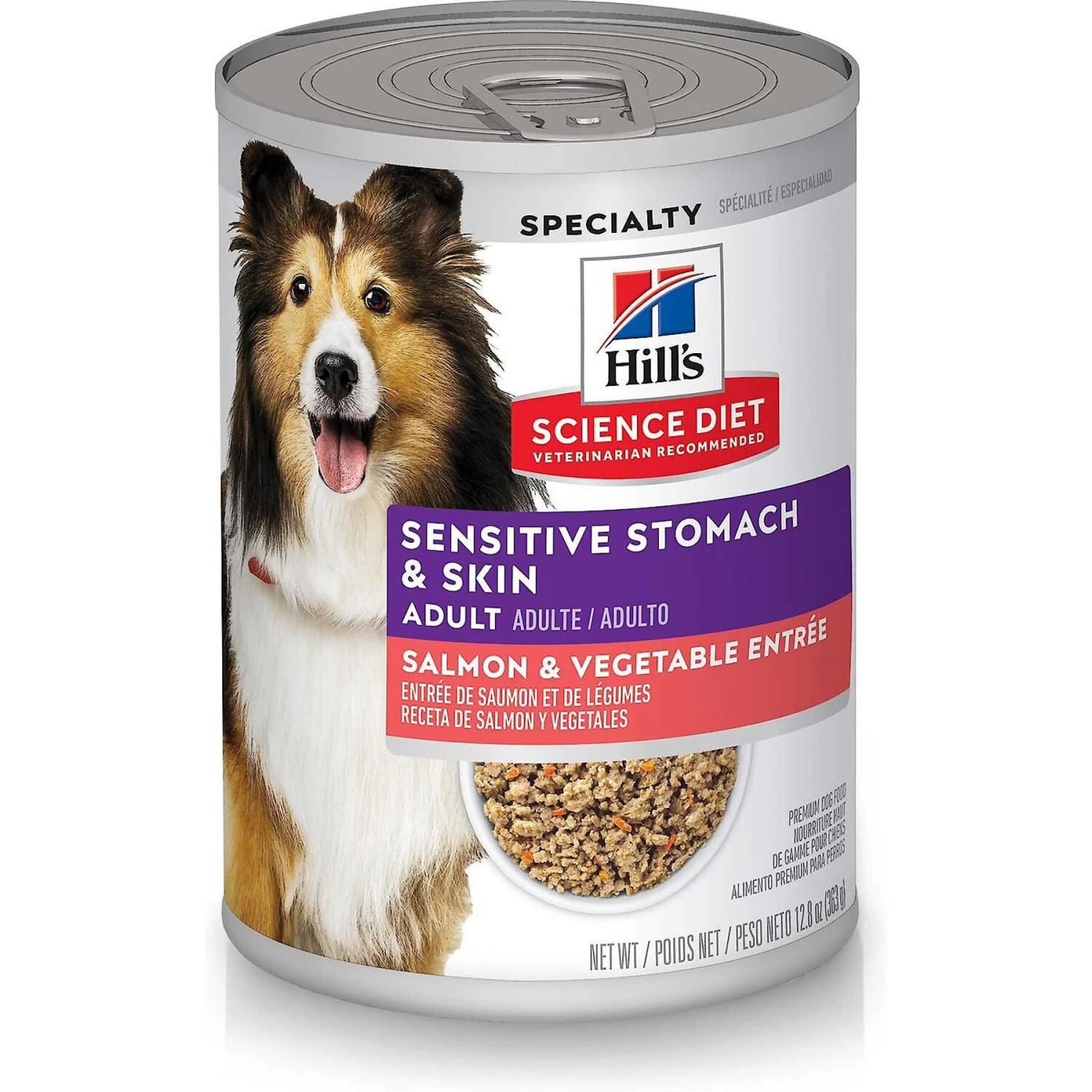 Hill's Science Diet Adult Sensitive Stomach & Skin Chicken & Vegetable Entrée Canned Dog Food & Hill's Science Diet Adult Sensitive Stomach & Skin Grain-Free Salmon & Vegetable Entree Canned Dog Food 8 Hill's Science Diet Adult Sensitive Stomach & Skin Chicken & Vegetable Entrée Canned Dog Food & Hill's Science Diet Adult Sensitive Stomach & Skin Grain-Free Salmon & Vegetable Entree Canned Dog Food - Image 6