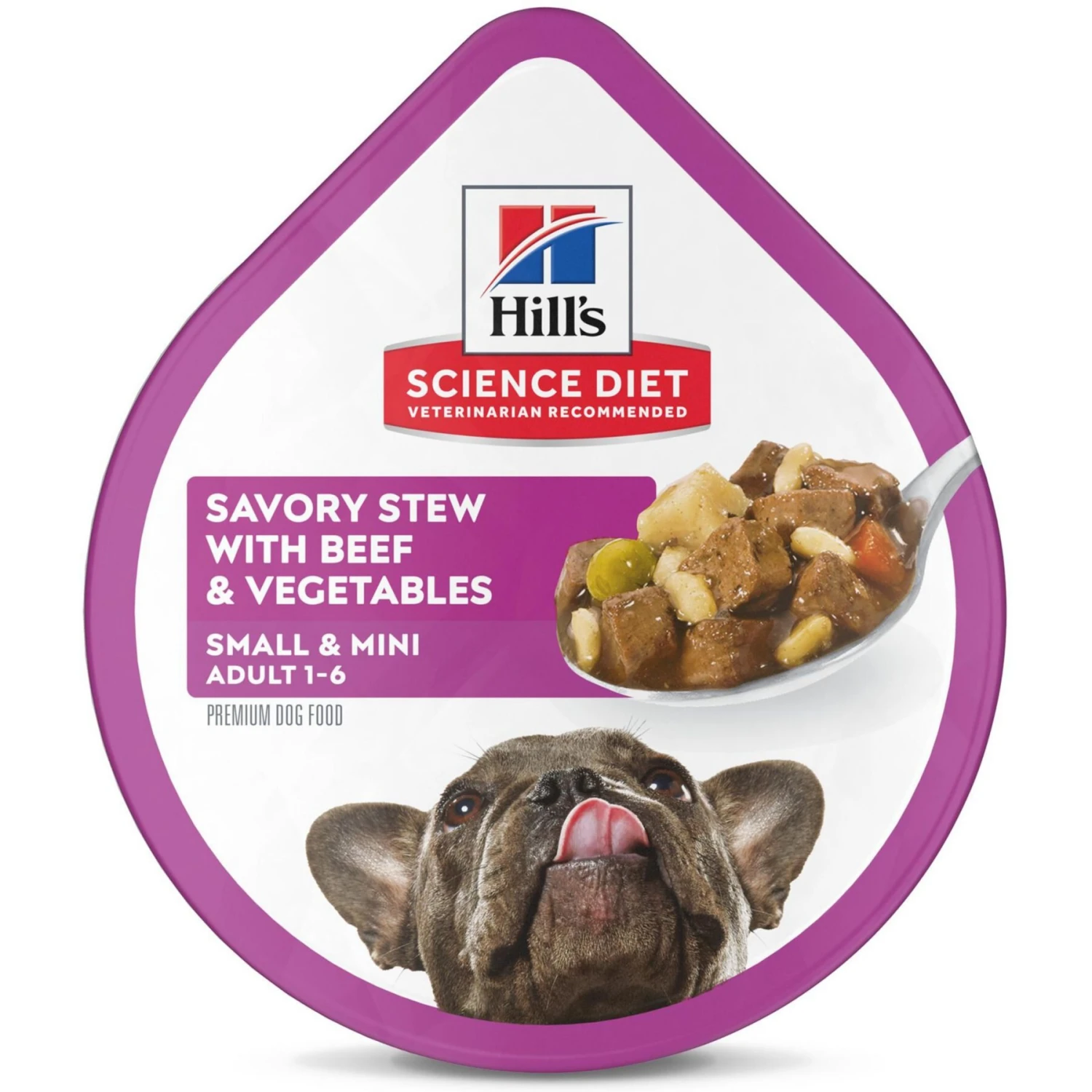 Hill's Science Diet Adult 7+ Small & Mini Savory Chicken & Vegetable Stew Dog Food Trays & Hill's Science Diet Adult Small Mini Savory Stew Beef & Vegetable Wet Dog Food Trays 4 Hill's Science Diet Adult 7+ Small & Mini Savory Chicken & Vegetable Stew Dog Food Trays & Hill's Science Diet Adult Small Mini Savory Stew Beef & Vegetable Wet Dog Food Trays - Image 2