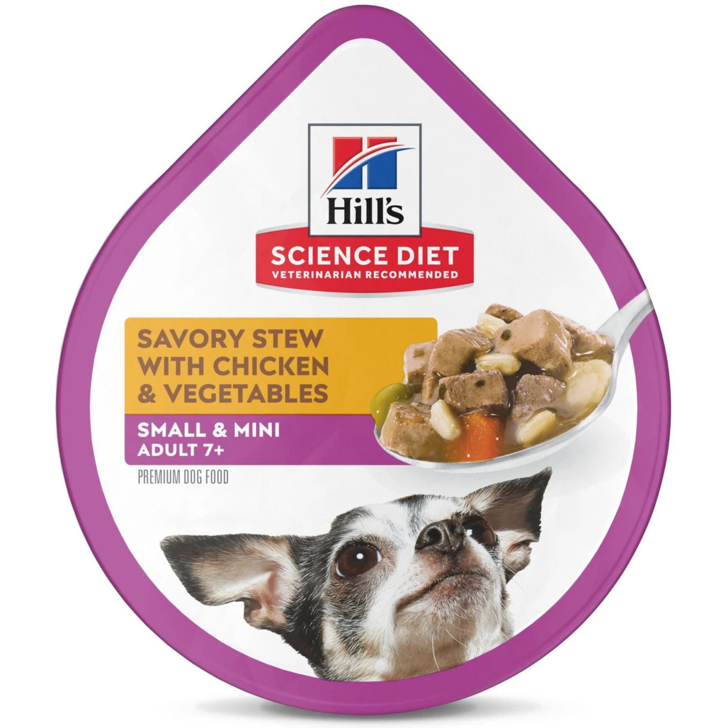 Hill's Science Diet Adult 7+ Small & Mini Savory Chicken & Vegetable Stew Dog Food Trays & Hill's Science Diet Adult Small Mini Savory Stew Beef & Vegetable Wet Dog Food Trays 8 Hill's Science Diet Adult 7+ Small & Mini Savory Chicken & Vegetable Stew Dog Food Trays & Hill's Science Diet Adult Small Mini Savory Stew Beef & Vegetable Wet Dog Food Trays - Image 6