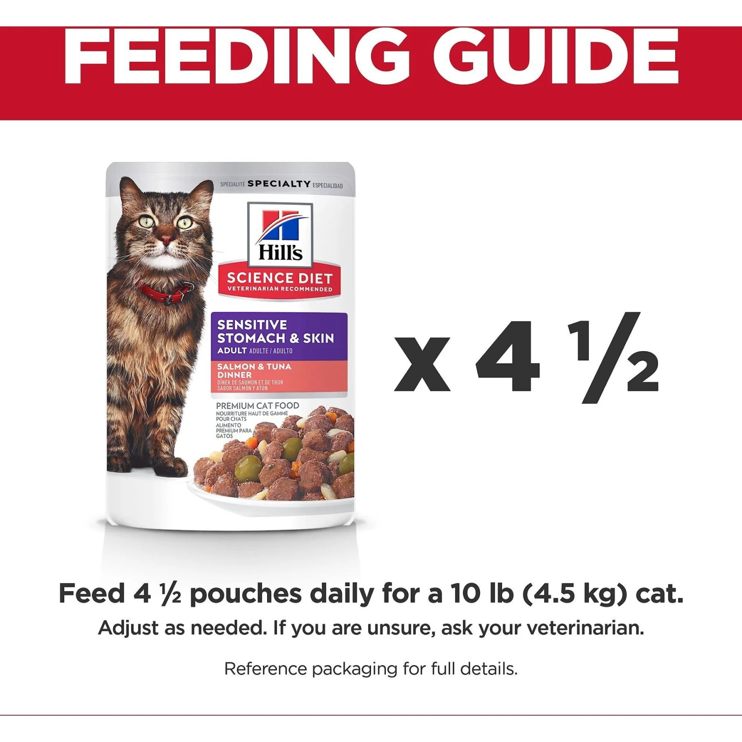 Hill's Science Diet Adult Sensitive Stomach & Skin Salmon & Tuna Wet Cat Food 11 Hill's Science Diet Adult Sensitive Stomach & Skin Salmon & Tuna Wet Cat Food - Image 9
