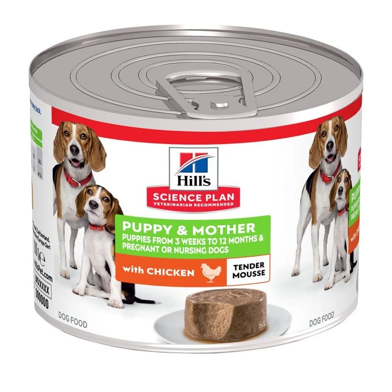 Hill's Science Plan Puppy & Mother Tender Mousse Chicken (12 X 200g) - Image 11