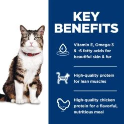 Hill's Science Diet Adult Hairball Control Chicken Recipe Dry Cat Food -Hill's Science Plan Store 48859 PT5. AC SS1800 V1598152266