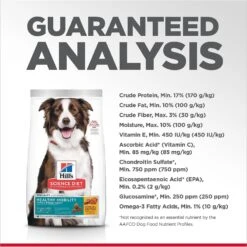 Hill's Science Diet Adult Healthy Mobility Large Breed Chicken Meal, Brown Rice & Barley Recipe Dry Dog Food -Hill's Science Plan Store 48930 PT7. AC SS1800 V1625697066