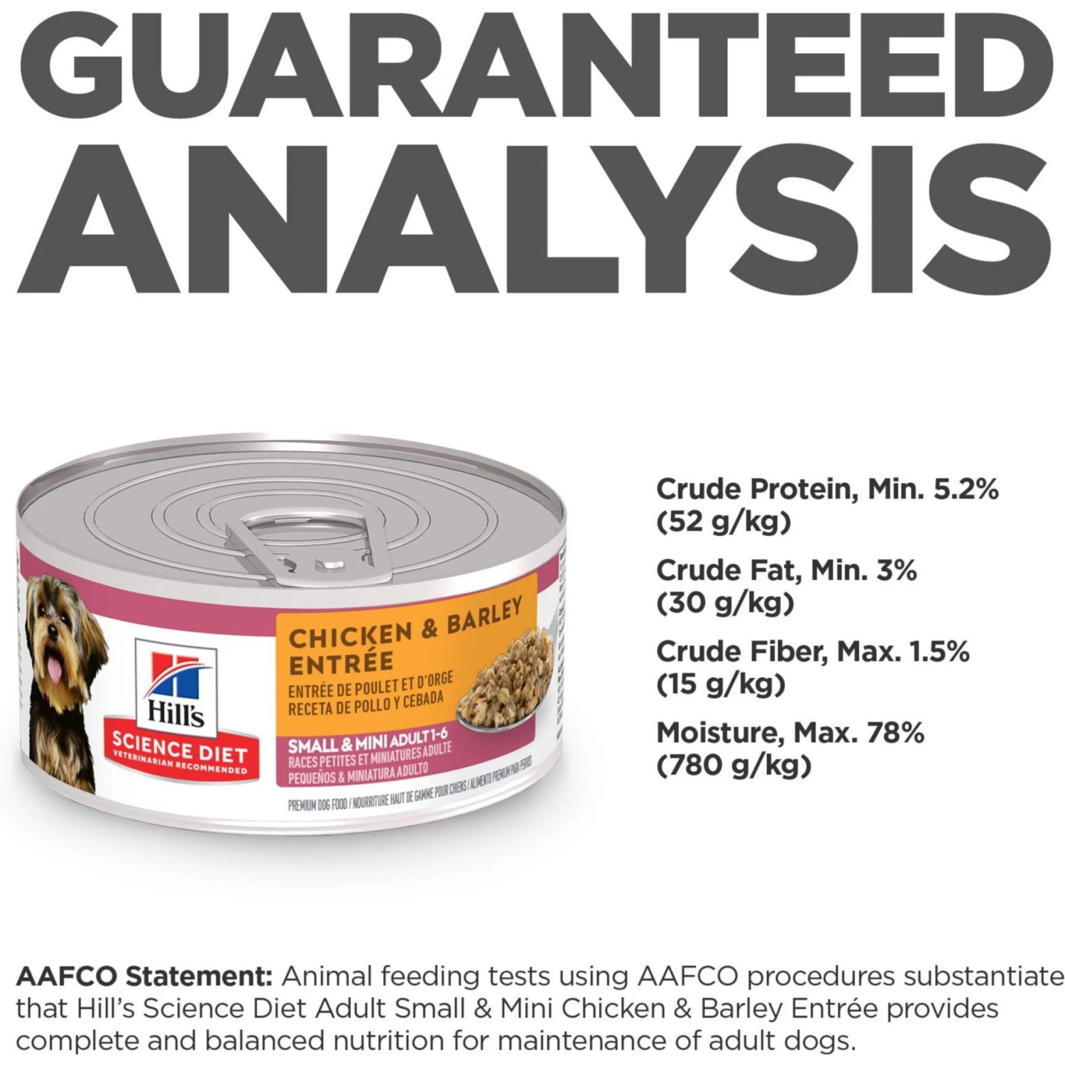 Hill's Science Diet Adult Small & Mini Chicken & Barley Entree Canned Dog Food 9 Hill's Science Diet Adult Small & Mini Chicken & Barley Entree Canned Dog Food - Image 7