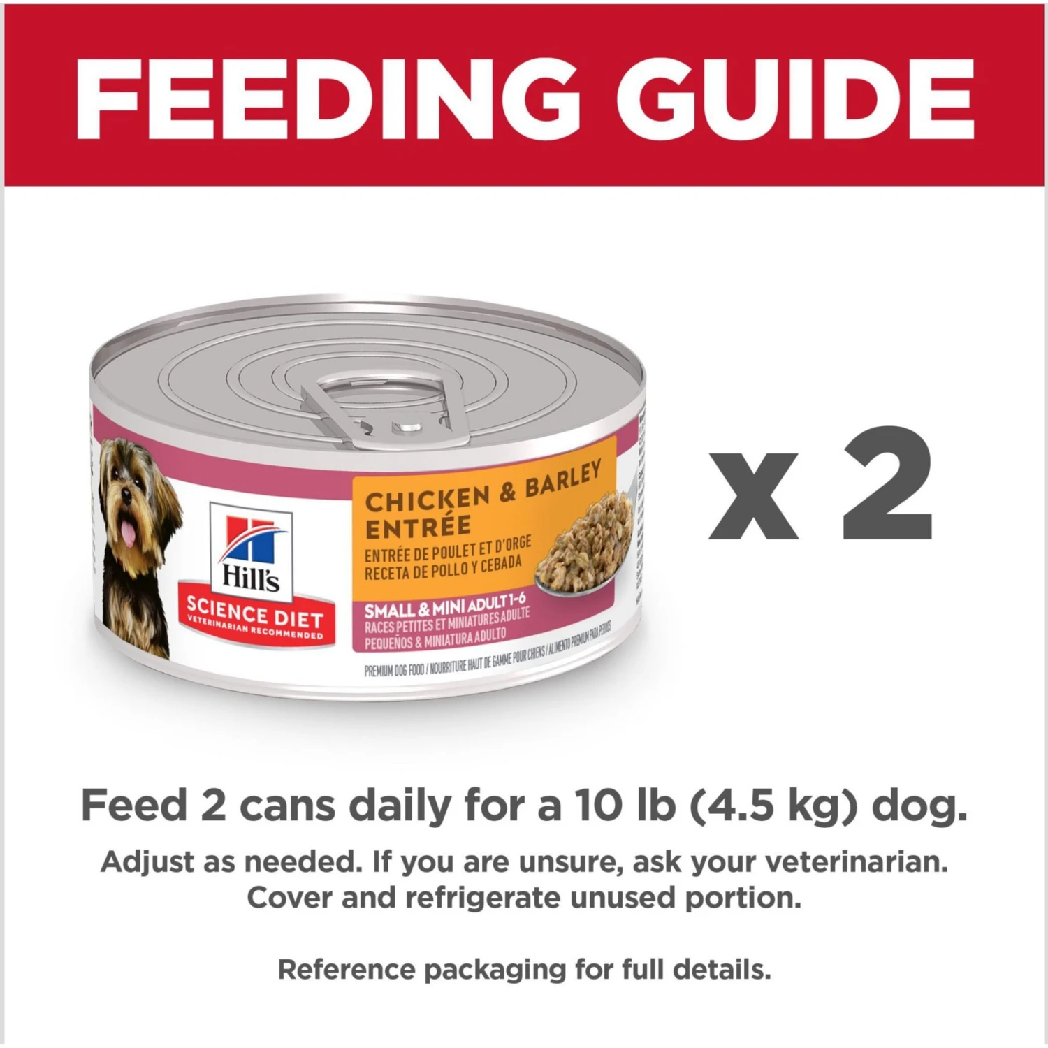 Hill's Science Diet Adult Small & Mini Chicken & Barley Entree Canned Dog Food 10 Hill's Science Diet Adult Small & Mini Chicken & Barley Entree Canned Dog Food - Image 8
