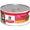 Hill's Science Diet Adult Light Liver & Chicken Entree Canned Cat Food 1 Hill's Science Diet Adult Light Liver & Chicken Entree Canned Cat Food -Hill's Science Plan Store 48963 Main. AC SS1800 V1590162956
