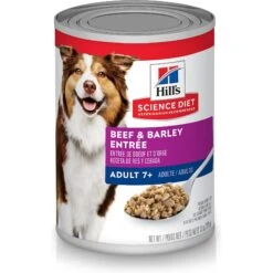 Hill's Science Diet Adult 7+ Beef & Barley Entree Canned Dog Food