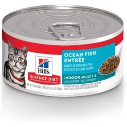 Hill's Science Diet Adult Indoor Ocean Fish Entree Canned Cat Food