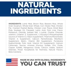 Hill's Science Diet Adult Lamb Meal & Brown Rice Recipe Dry Dog Food -Hill's Science Plan Store 52687 PT5. AC SS1800 V1598141482