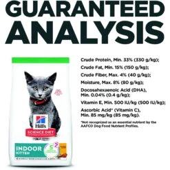 Hill's Science Diet Indoor Kitten Dry Cat Food -Hill's Science Plan Store 52723 PT8. AC SS1800 V1690571424