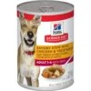 Hill's Science Diet Adult Savory Stew With Chicken & Vegetables Canned Dog Food -Hill's Science Plan Store 52788 MAIN. AC SS1800 V1597099561