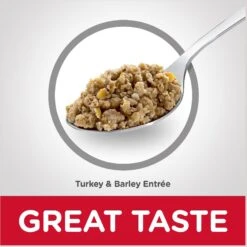 Hill's Science Diet Adult 7+ Turkey & Barley Entree Canned Dog Food, 13-oz, Case Of 12 -Hill's Science Plan Store 52800 PT5. AC SS1800 V1598149262