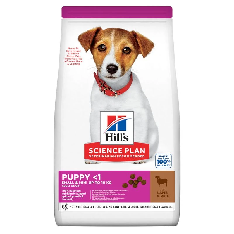 Hill's Science Plan Hill`s Science Plan Puppy Small & Mini Lamb & Rice 3kg - Image 8