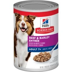 Hill's Science Diet Adult Chicken & Barley Entree Canned Dog Food & Hill's Science Diet Adult 7+ Beef & Barley Entree Canned Dog Food -Hill's Science Plan Store 656918 PT5. AC SS1800 V1665779478