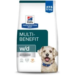 Hill's Prescription Diet W/d Multi-Benefit Chicken Flavor Dry Dog Food