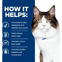 Hill's Prescription Diet W/d Multi-Benefit With Chicken Dry Cat Food -Hill's Science Plan Store 69825 PT4. AC SS1800 V1657661019