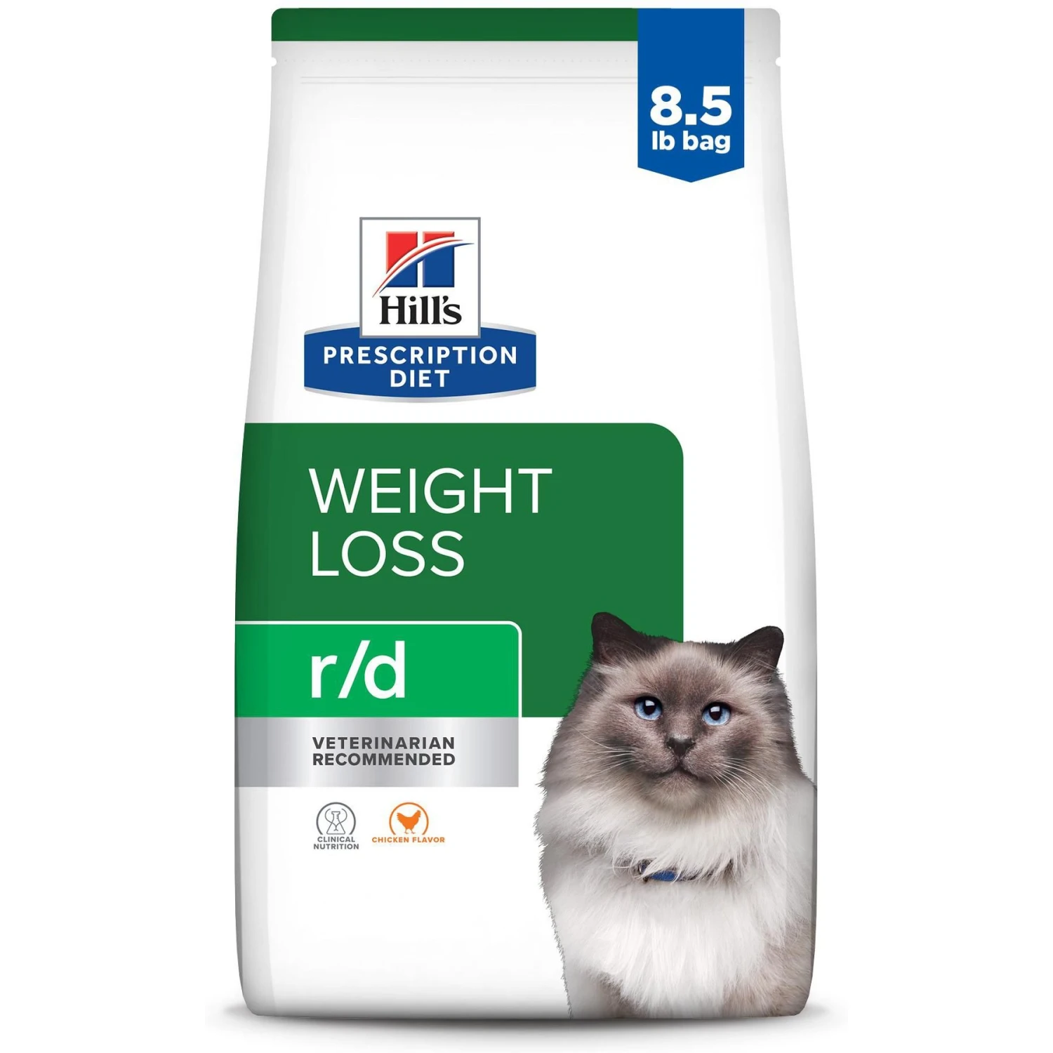 Hill's Prescription Diet R/d Weight Reduction Chicken Flavor Dry Cat Food 3 Hill's Prescription Diet R/d Weight Reduction Chicken Flavor Dry Cat Food