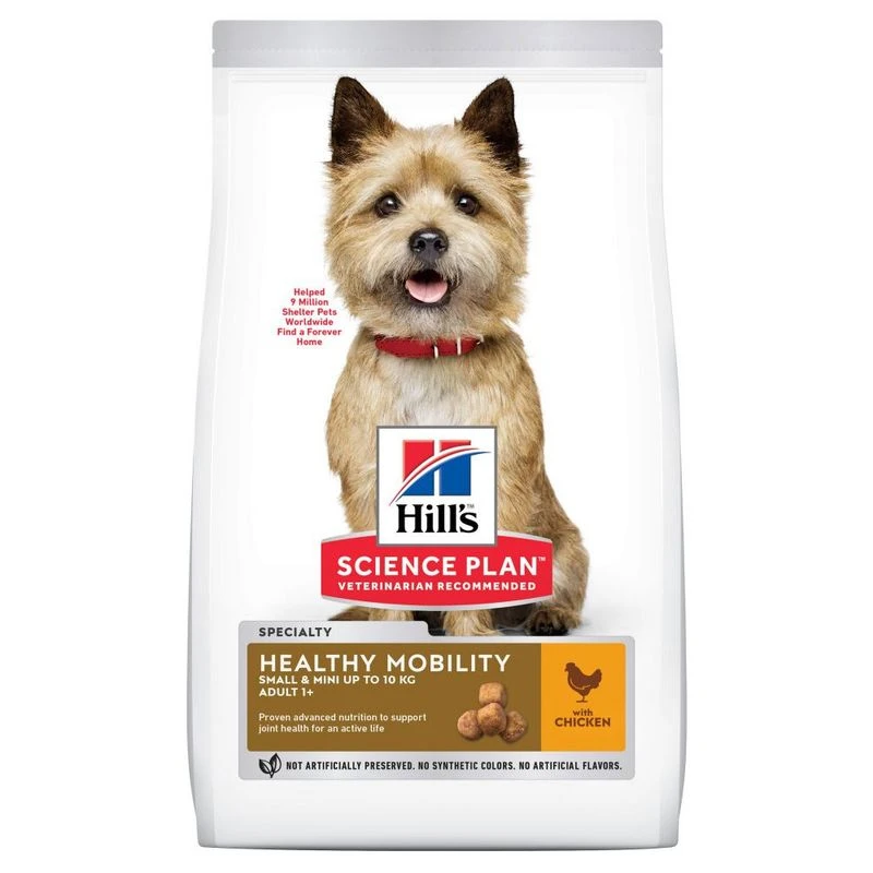 Hill's Science Plan Hill’s Science Plan Adult 1+ Healthy Mobility Small & Mini With Chicken 6kg