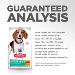 Hill's Science Diet Adult Perfect Weight Small Bites Chicken Recipe Dry Dog Food -Hill's Science Plan Store 794886 PT8. AC SS1800 V1679494652