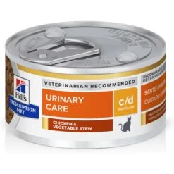 Hill's Prescription Diet C/d Multicare Urinary Care Chicken & Vegetable Stew Wet Cat Food