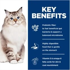 Hill's Science Diet Sensitive Stomach & Sensitive Skin Pollock Meal & Barley Recipe Adult Dry Cat Food -Hill's Science Plan Store 819934 PT4. AC SS1800 V1681400057